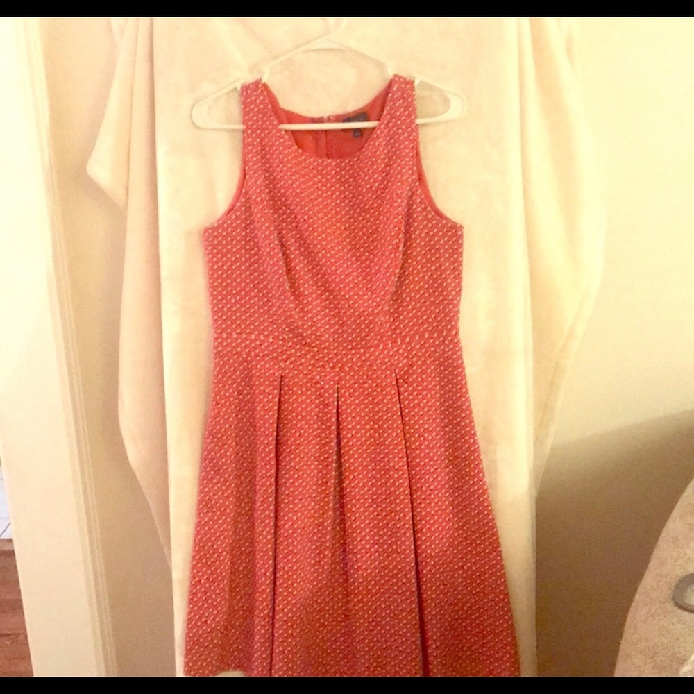Coral dress